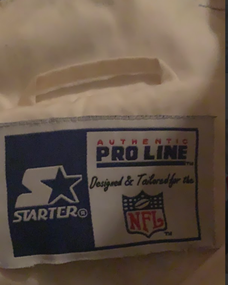 NFL Pro Line Starter Dallas Cowboys Pullover Jacket