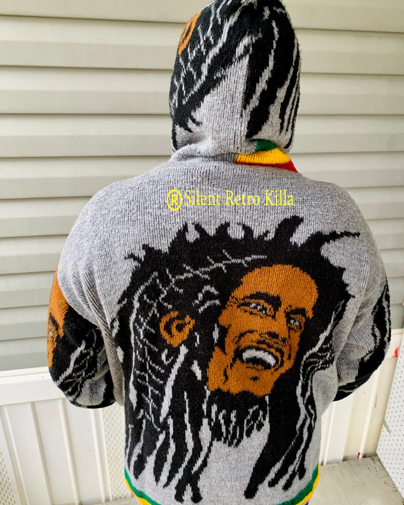 Vintage Bob Marley Wool Jacket