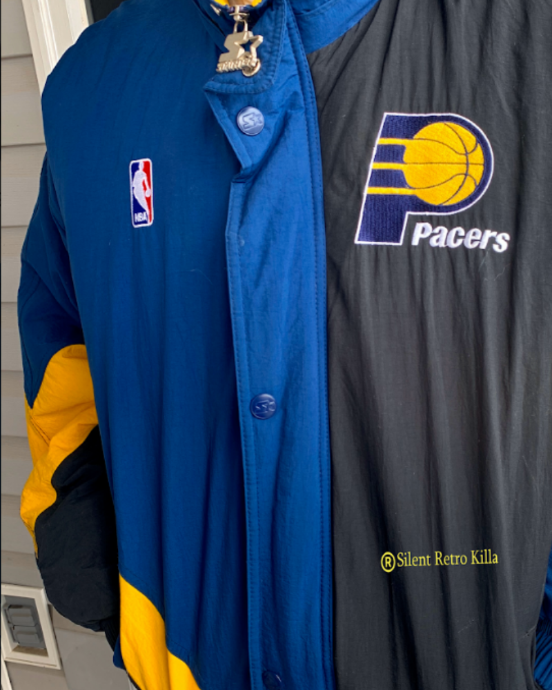 Vintage Indiana Pacers NBA Starter Puffer Jacket