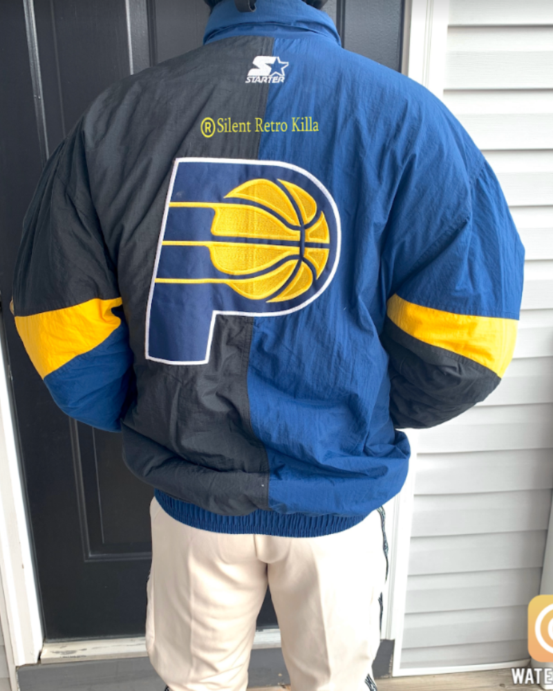 Vintage Indiana Pacers NBA Starter Puffer Jacket
