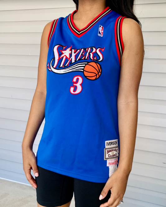 Vintage Philadelphia 76ers Sixers Iverson Jersey