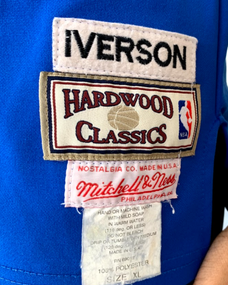 Vintage Philadelphia 76ers Sixers Iverson Jersey