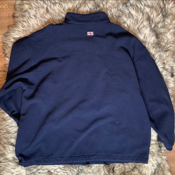 Vintage Reebok Fleece Pullover Jacket