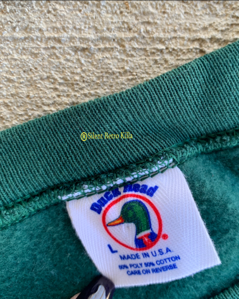 Vintage 90s Duck Head Duck Tail golf sweatshirt