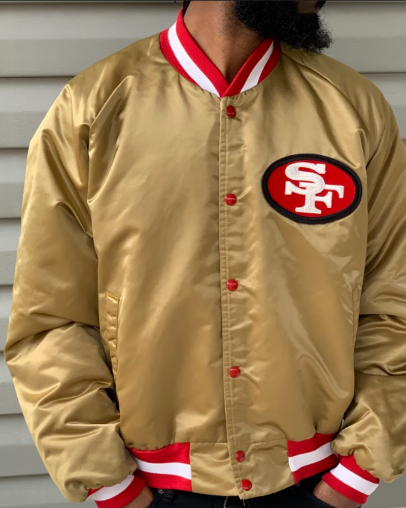 Rare Vintage San Francisco 49ers Satin Jacket