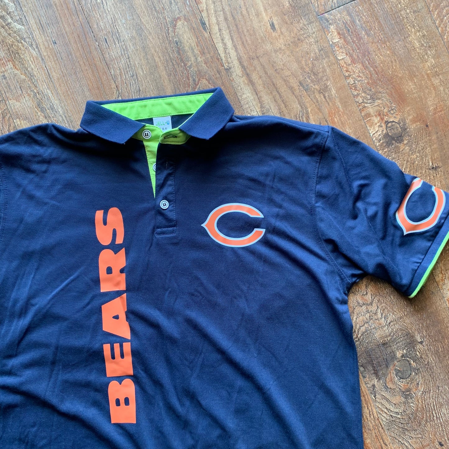Chicago bears nfl blue collar shirt
