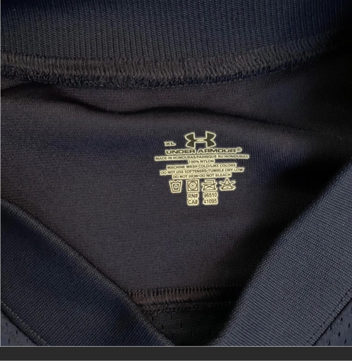 Men's Under Armour #12 Navy Auburn Tigers Jersey Xl College Football