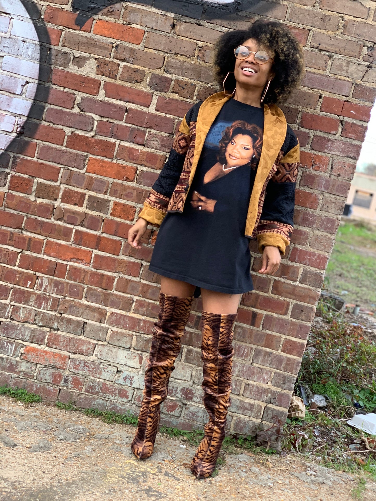 Vintage 90s cropped blazer