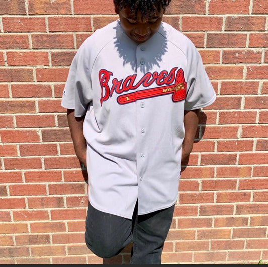 Atlanta Braves vintage MLB majestic jersey