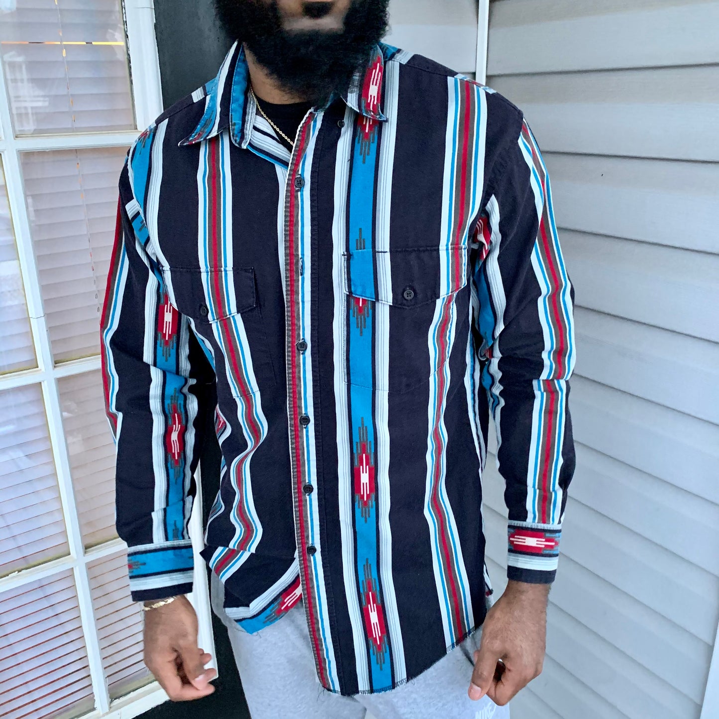 90s Vintage Wrangler Cowboy Western top