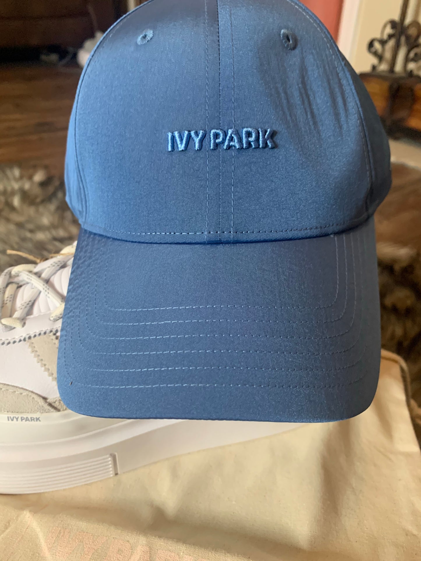 Adidas x Ivy Park Baseball Cap Blue Hat