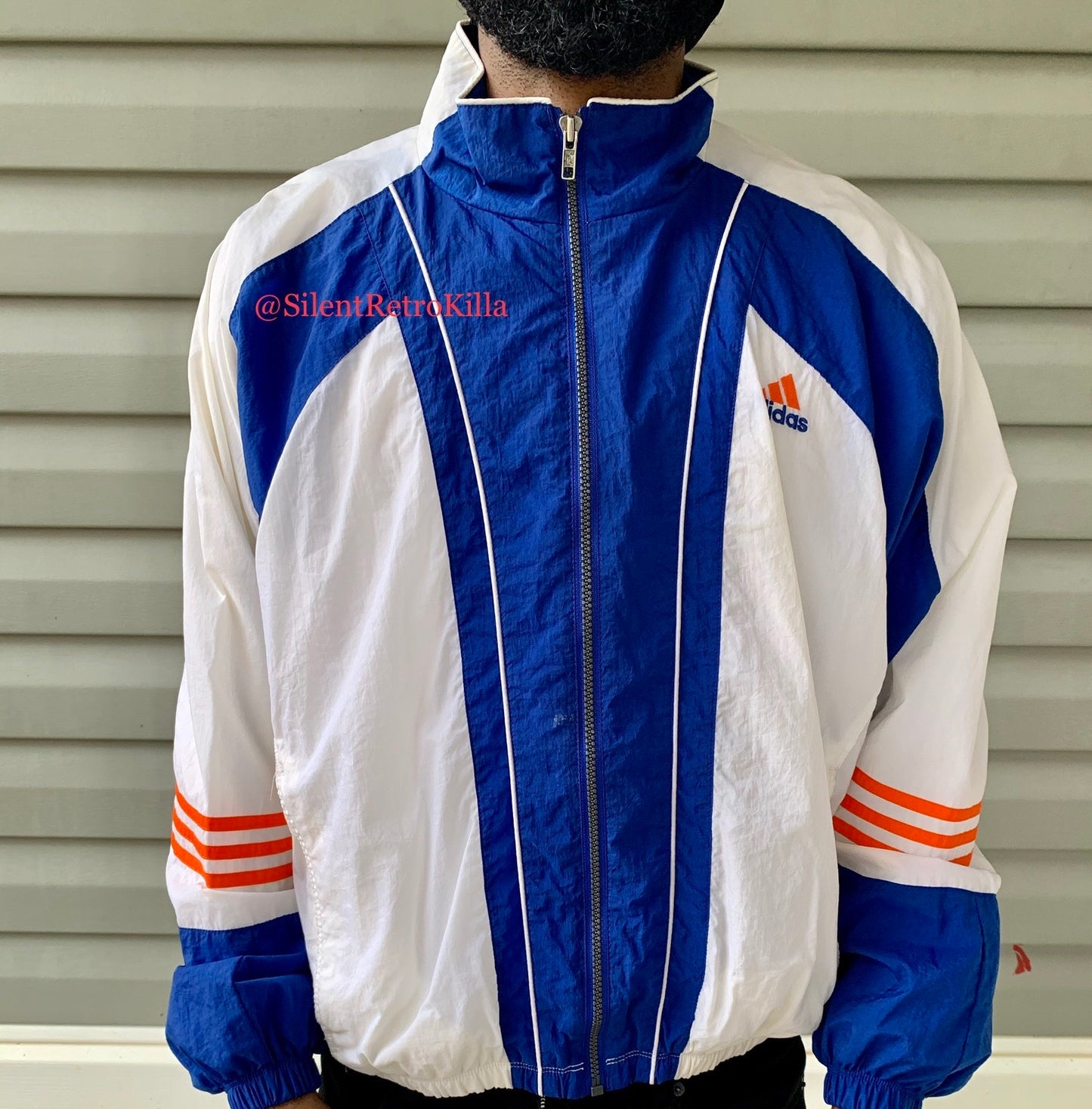 Adidas vintage unisex windbreaker jacket