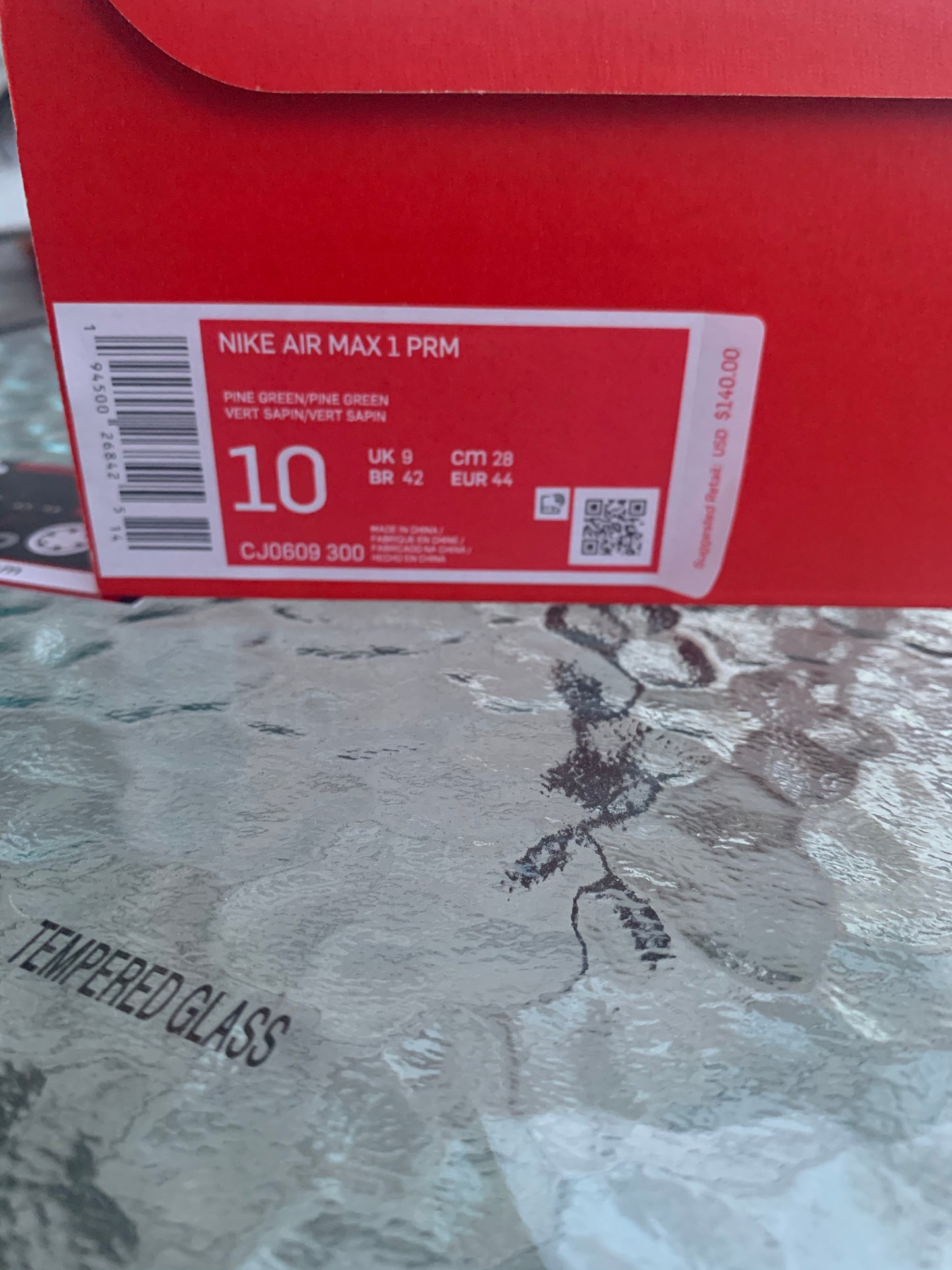 Nike Air Max 1 Premium 'Limeade' Green Shoes