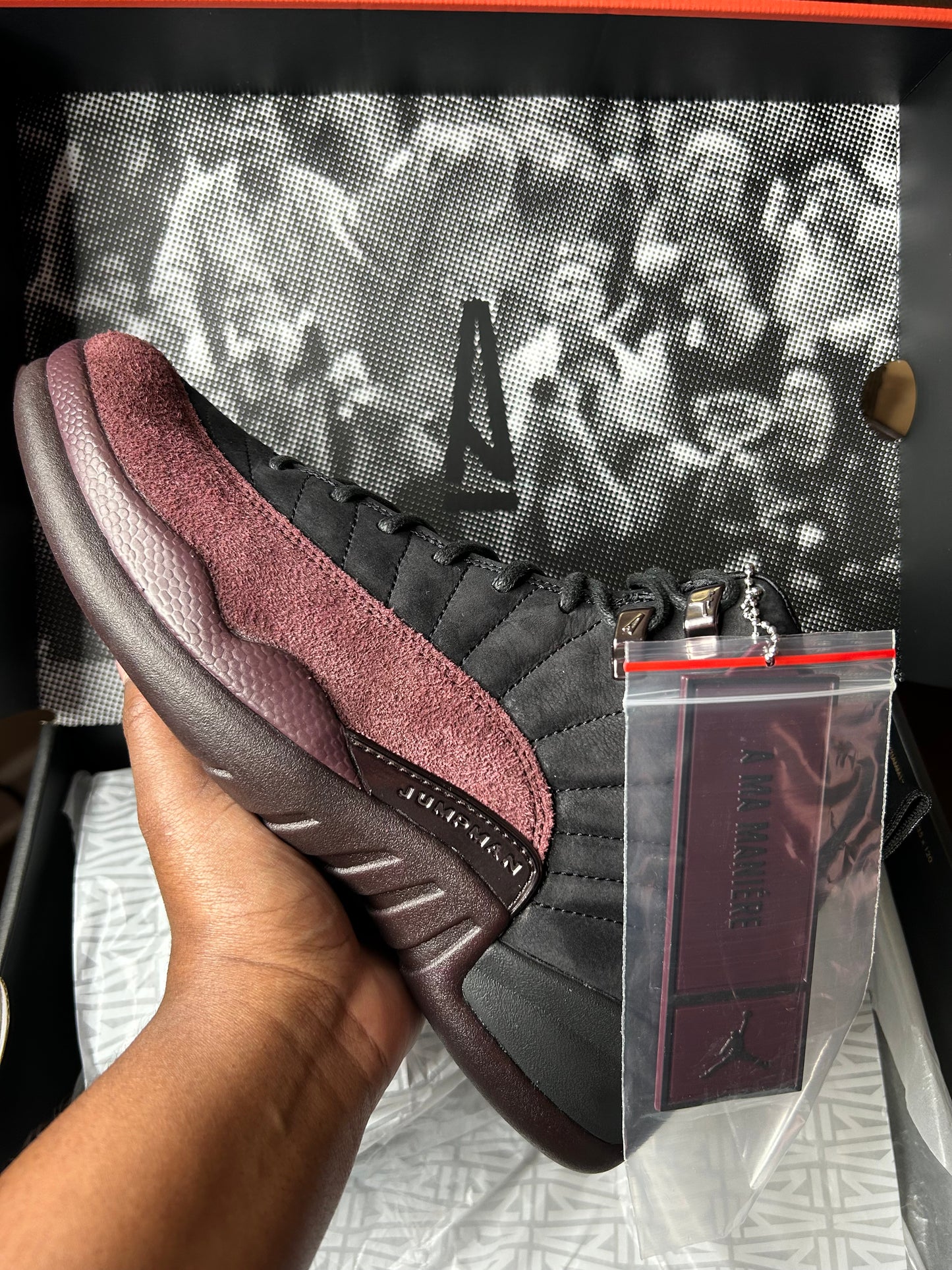 A MA MANIÉRE X WMNS AIR JORDAN 12 RETRO SP 'BLACK'