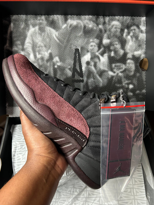 A MA MANIÉRE X WMNS AIR JORDAN 12 RETRO SP 'BLACK'