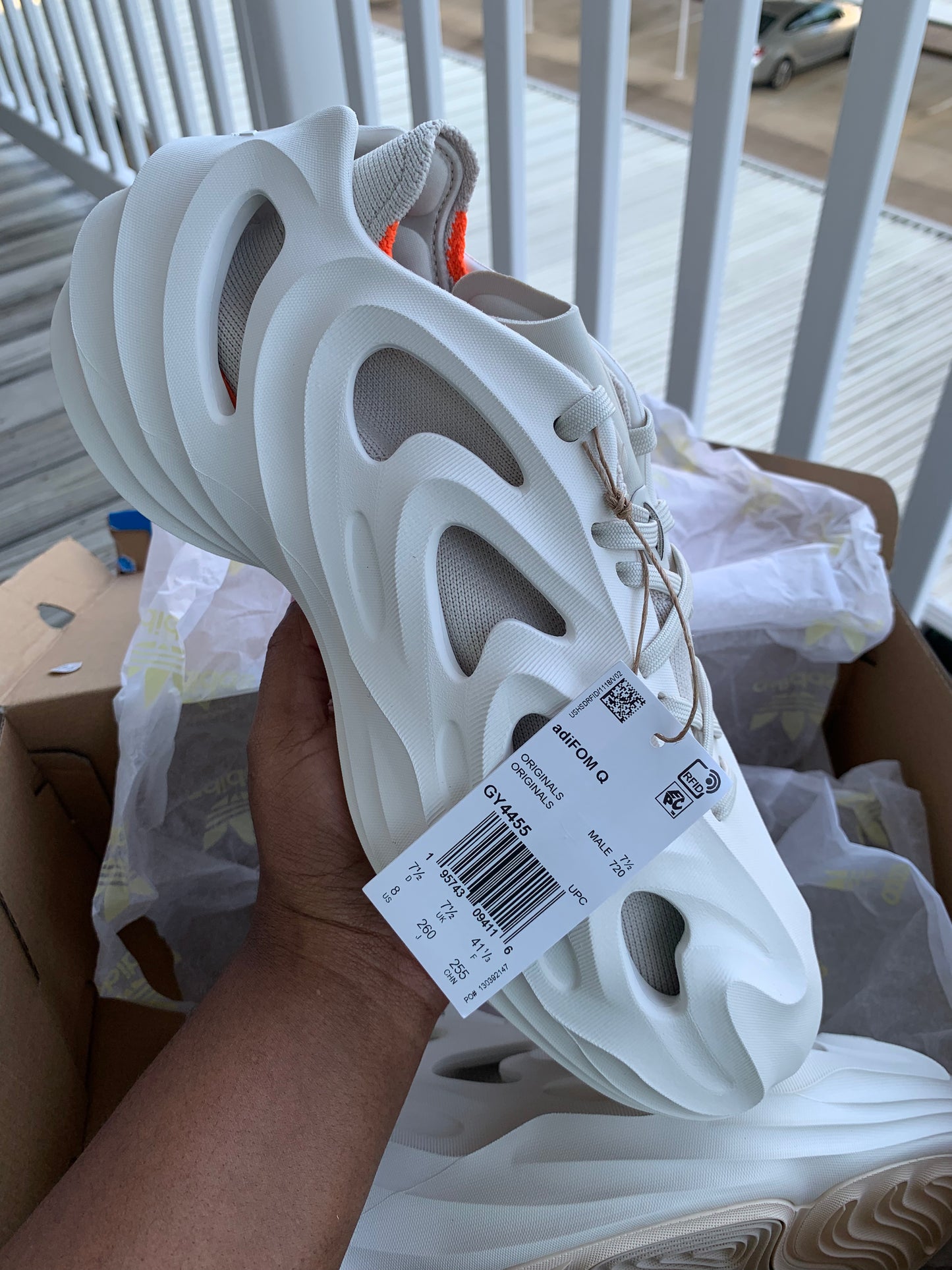 adidas ADIFOM Q 'OFF-WHITE'