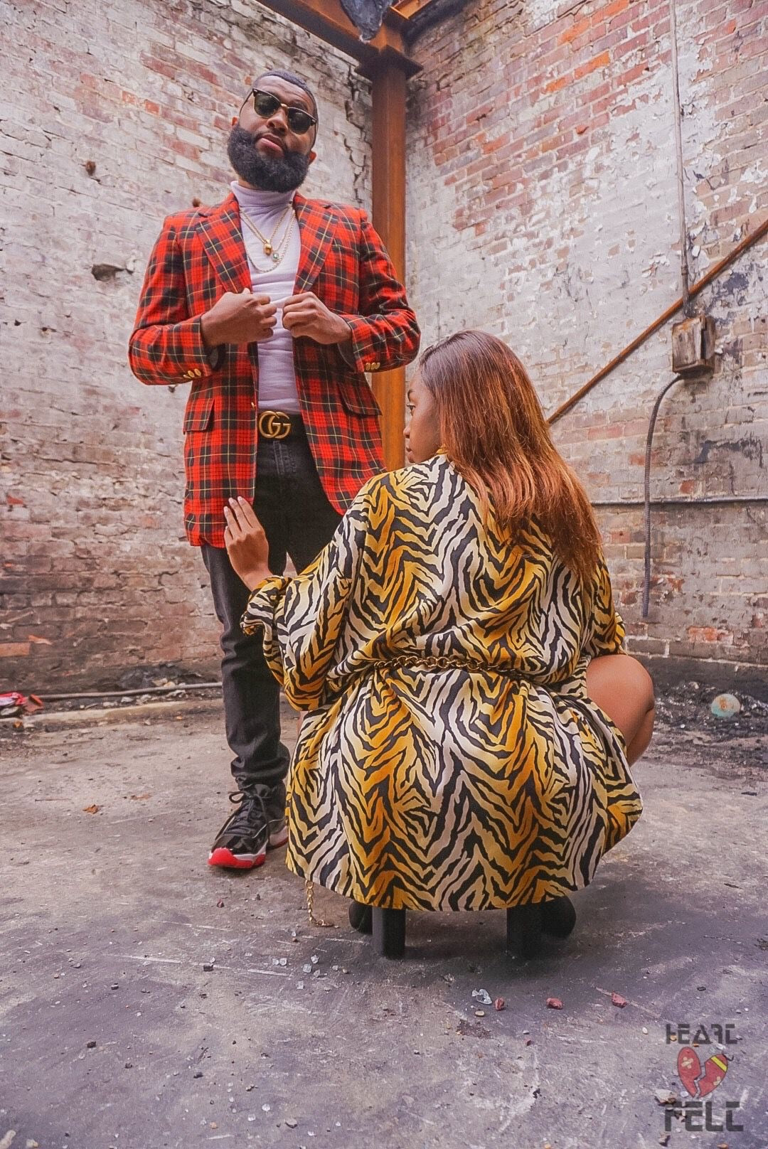 90s Plaid vintage unisex Blazer