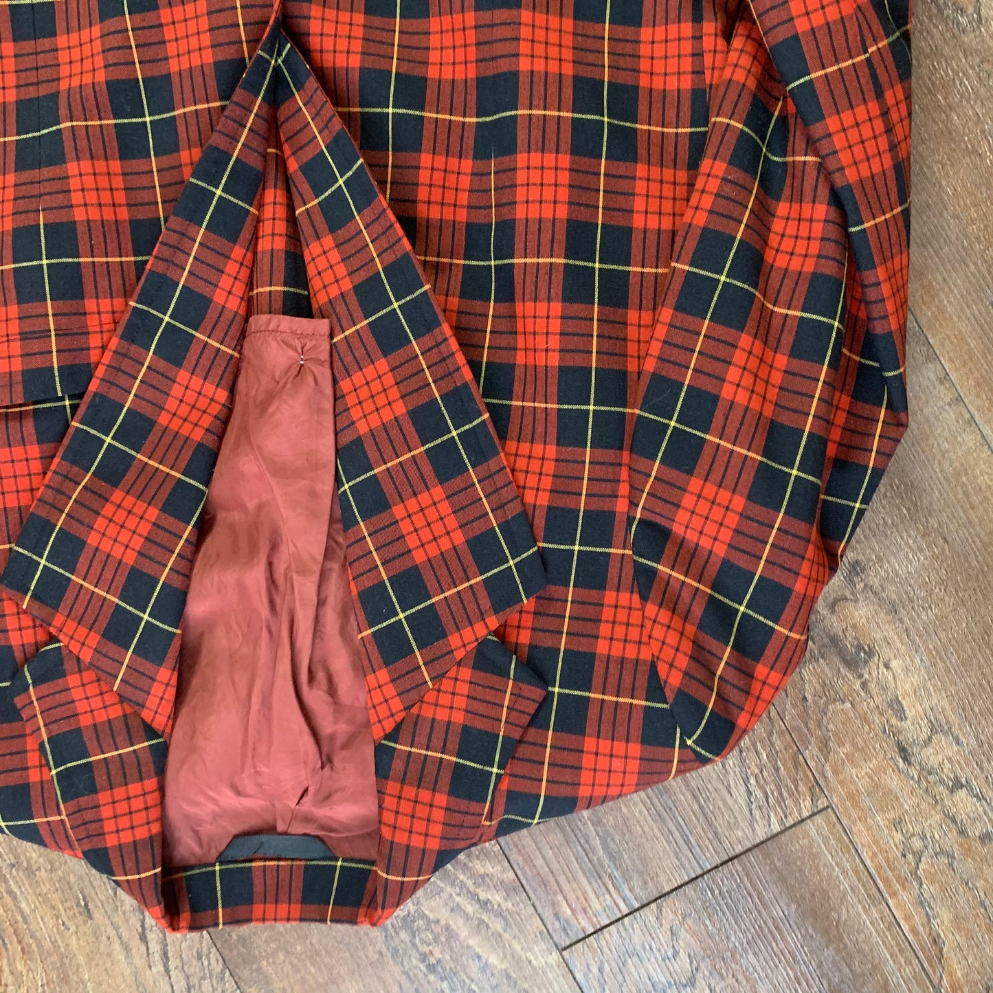 90s Plaid vintage unisex Blazer