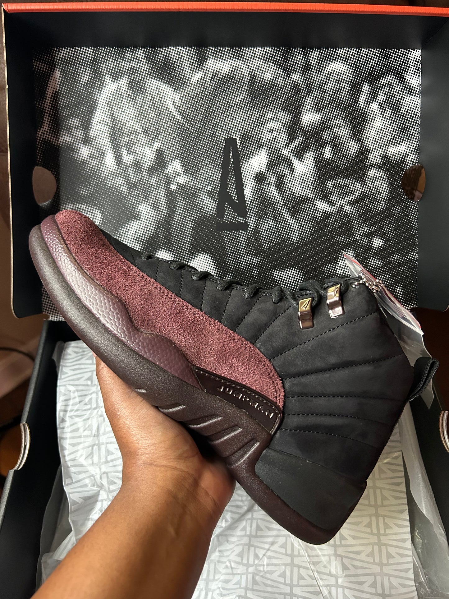 A MA MANIÉRE X WMNS AIR JORDAN 12 RETRO SP 'BLACK'