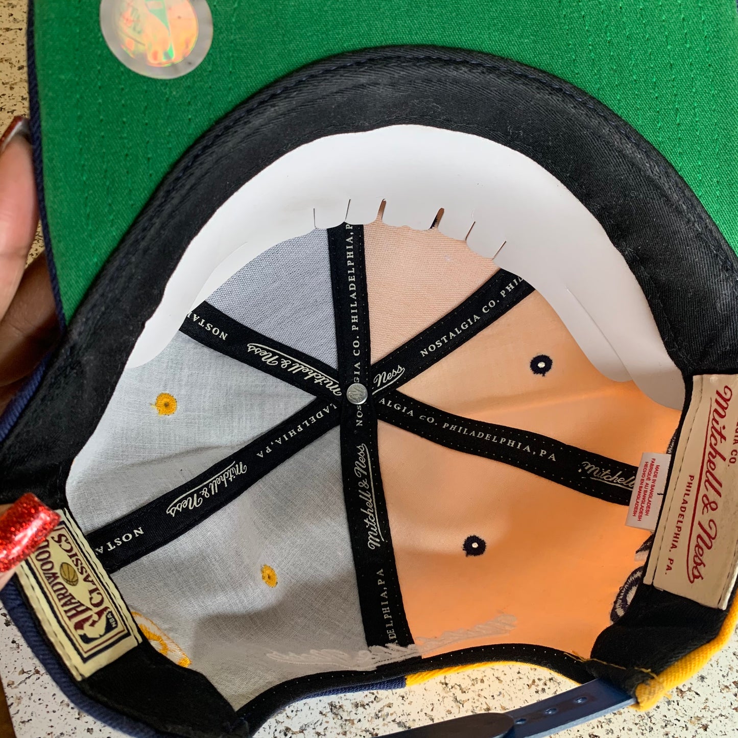 NBA Pacers snapback cap hat