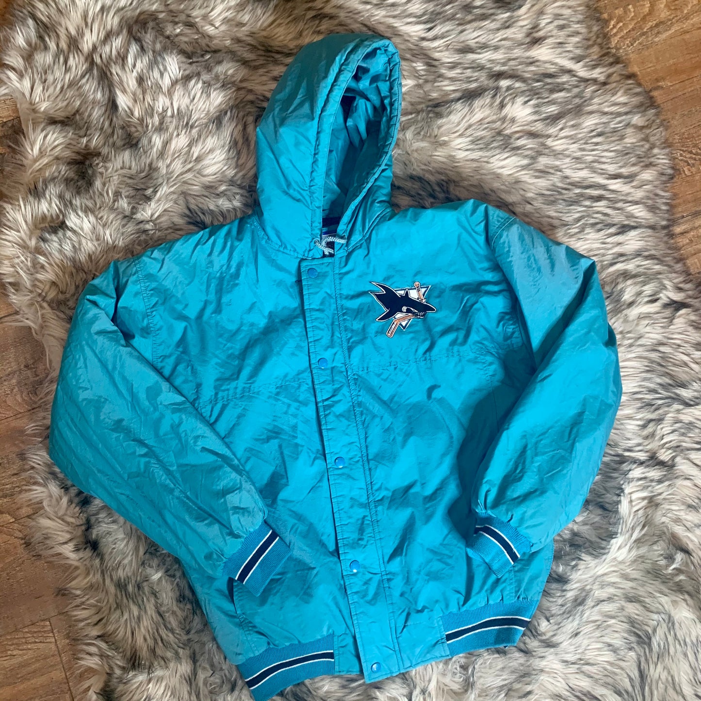 Vintage 90 San Jose Sharks starter jacket
