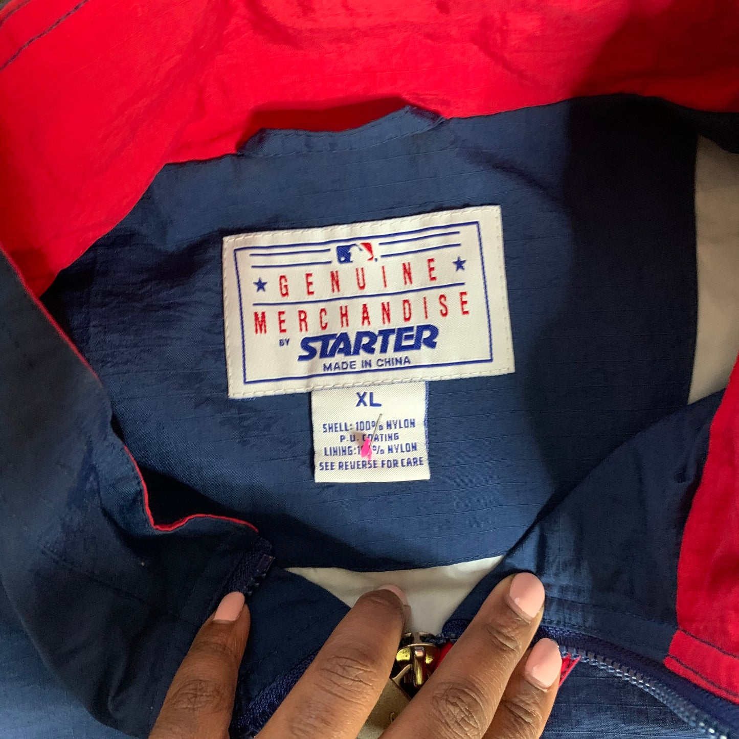 CLEVELAND Indians Starter jacket windbreaker pullover