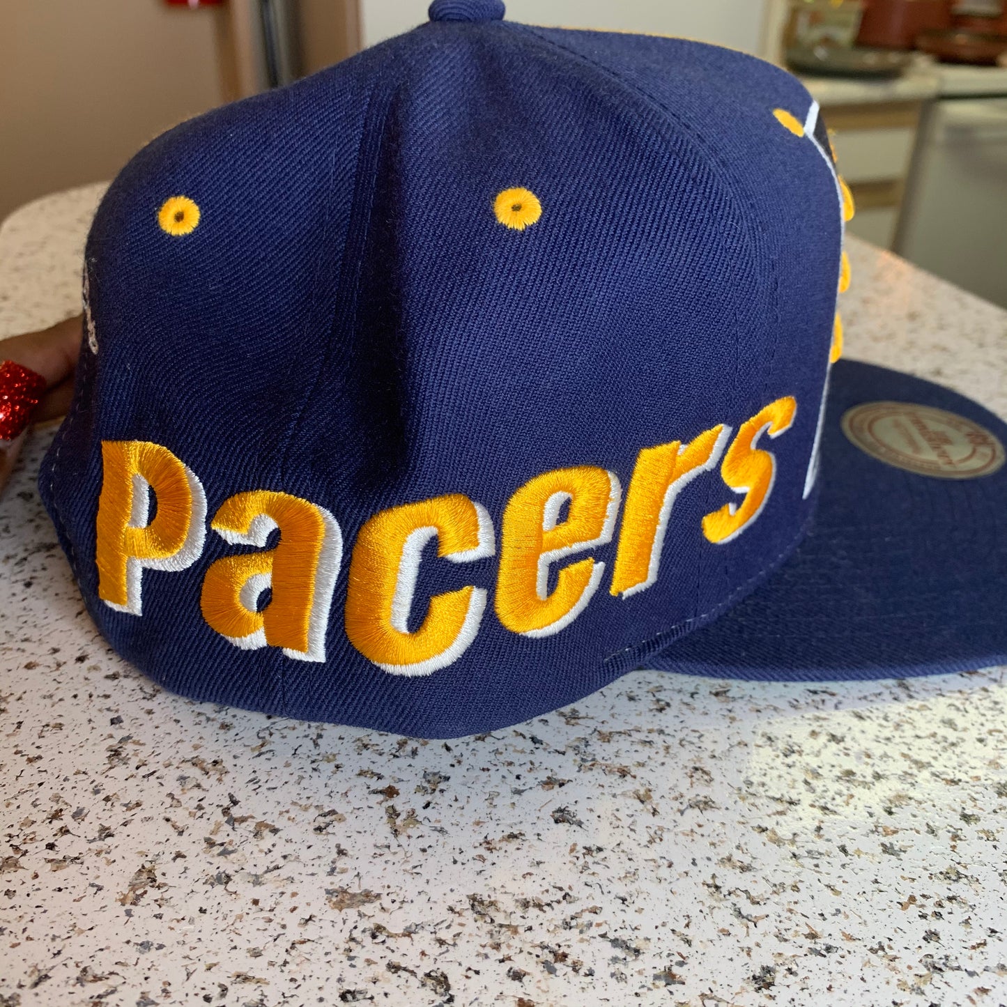 NBA Pacers snapback cap hat
