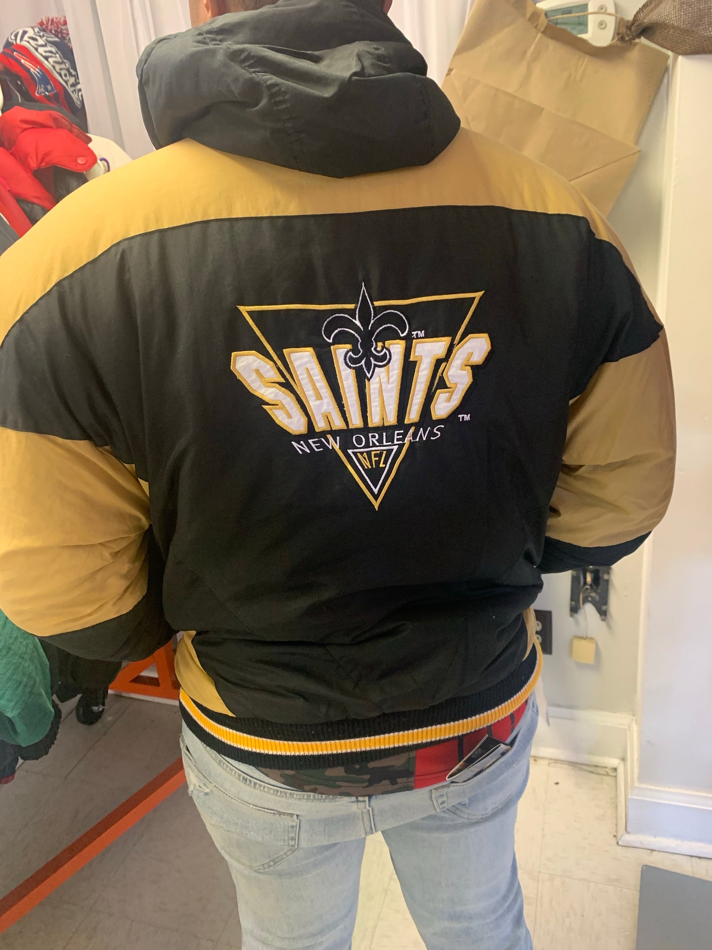 Logo 7 Team New Orleans Saints jacket