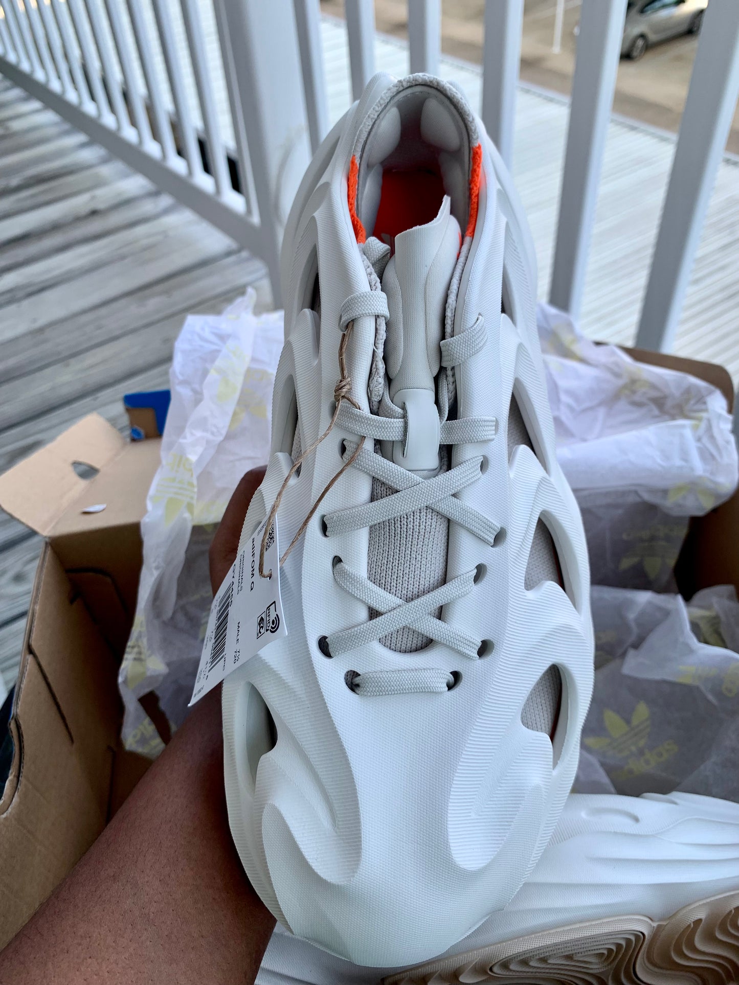 adidas ADIFOM Q 'OFF-WHITE'