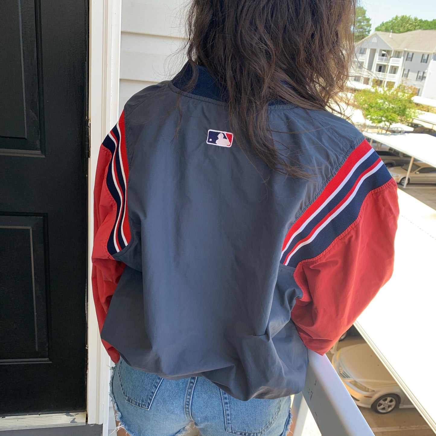 Atlanta Braves MLB Vintage Pullover Jacket
