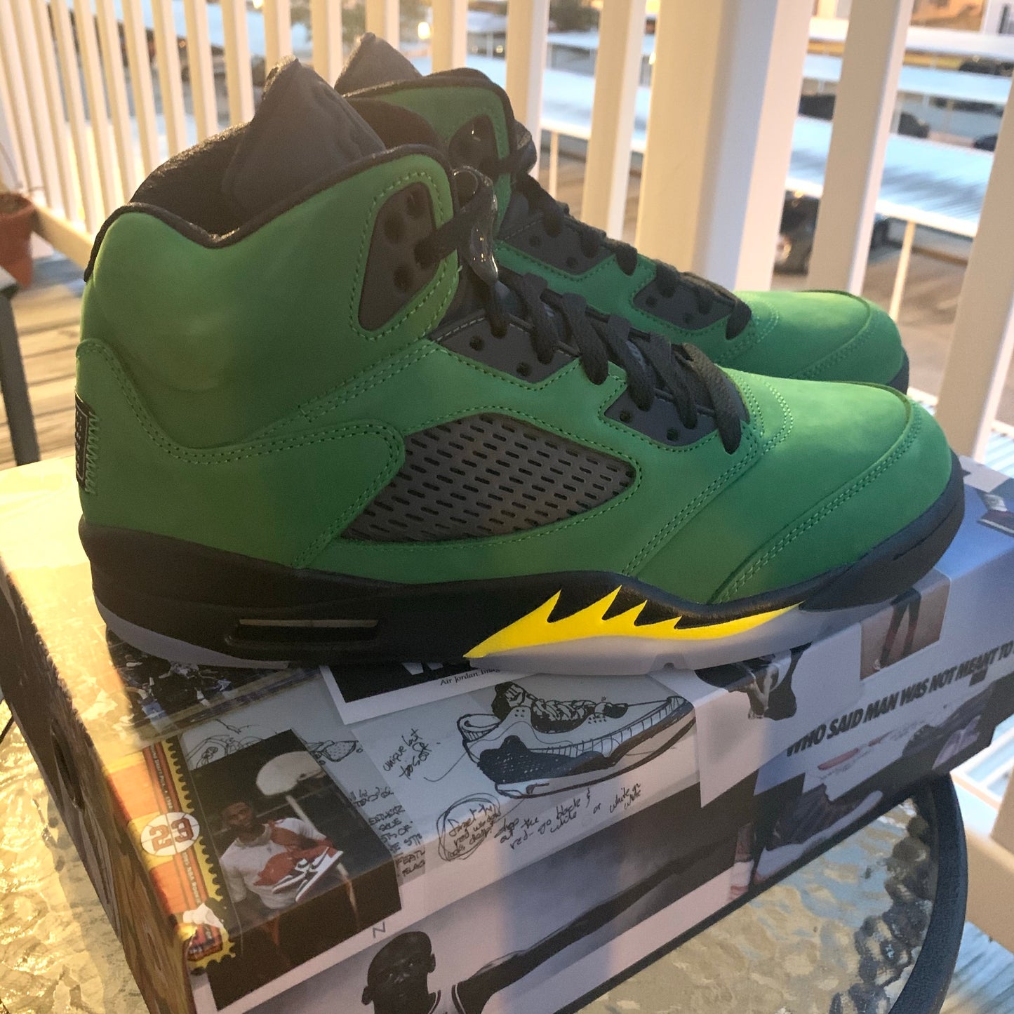 Air Jordan 5 Retro SE 'Oregon'  shoes