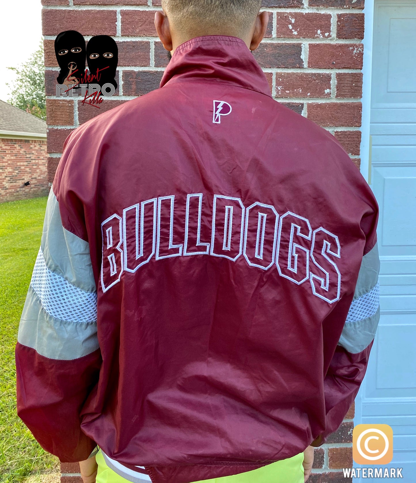 MSU Vintage windbreaker jacket