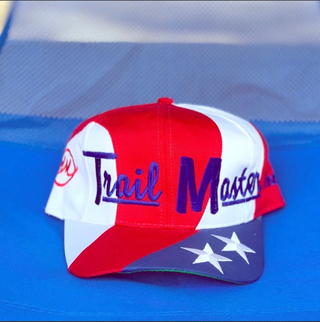 Trail Master Inc. vintage American flag hat