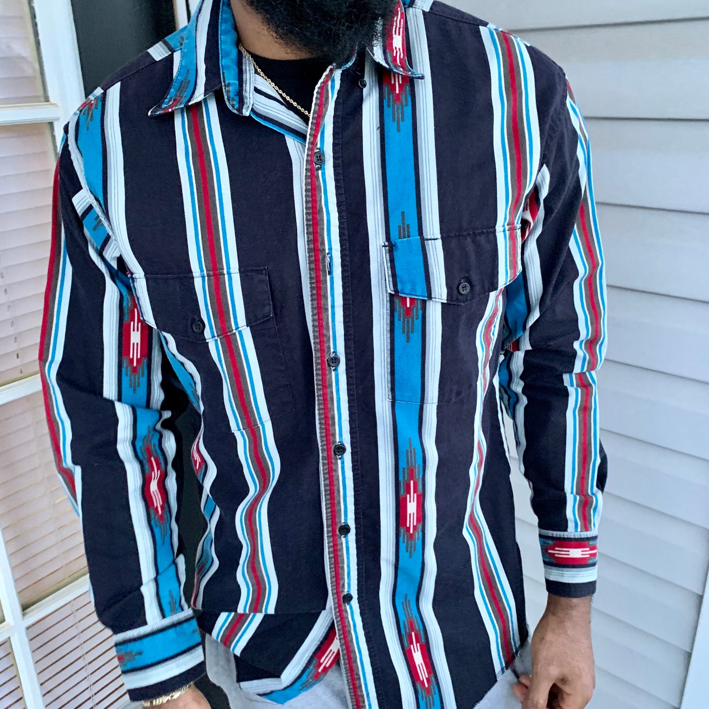 90s Vintage Wrangler Cowboy Western top