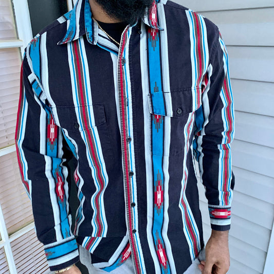 90s Vintage Wrangler Cowboy Western top