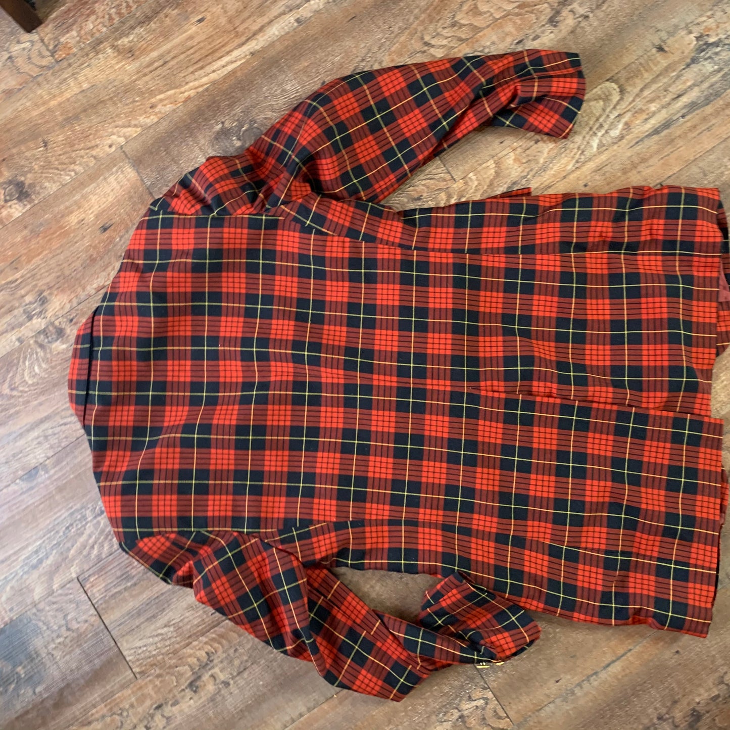 90s Plaid vintage unisex Blazer