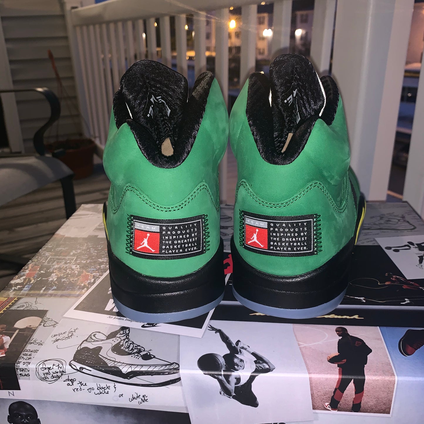 Air Jordan 5 Retro SE 'Oregon'  shoes