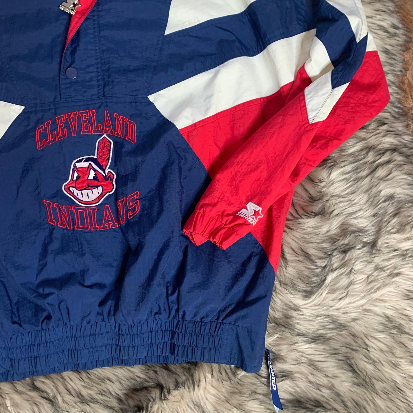 CLEVELAND Indians Starter jacket windbreaker pullover