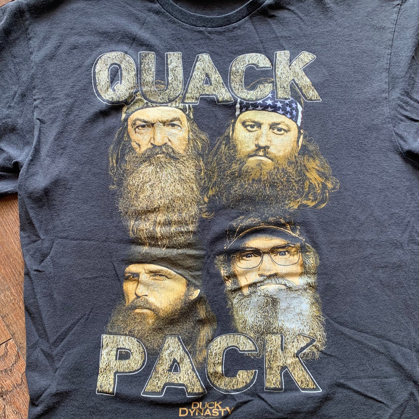 Duck Dynasty 2012 faded vintage retro t-shirt
