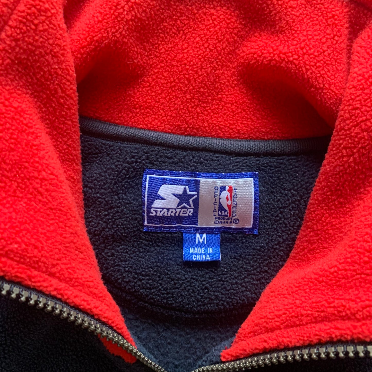 Rare Vintage Chicago Bulls NBA 90s Starter Fleece