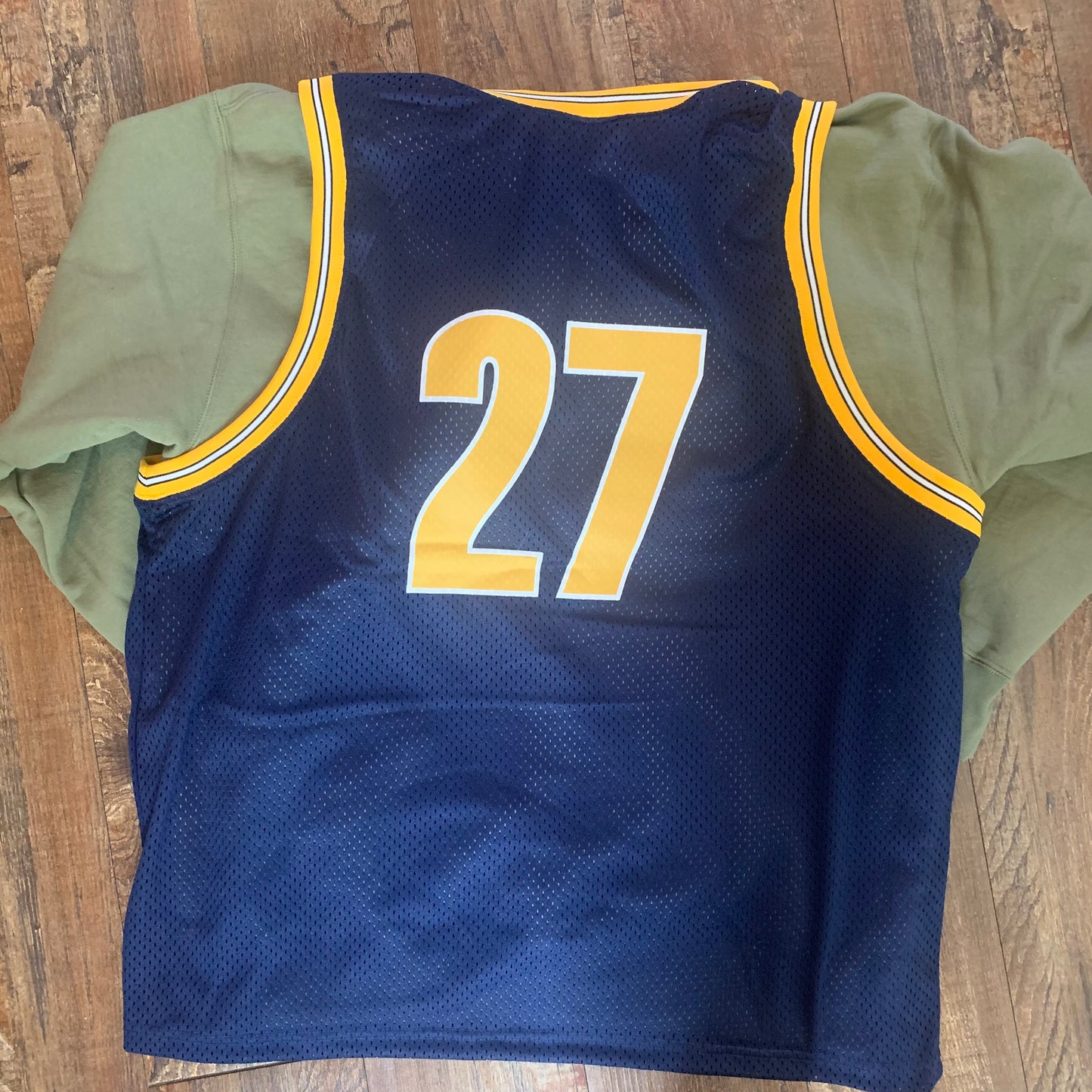 Supreme Basketball Jersey Hooded Sweatshirt