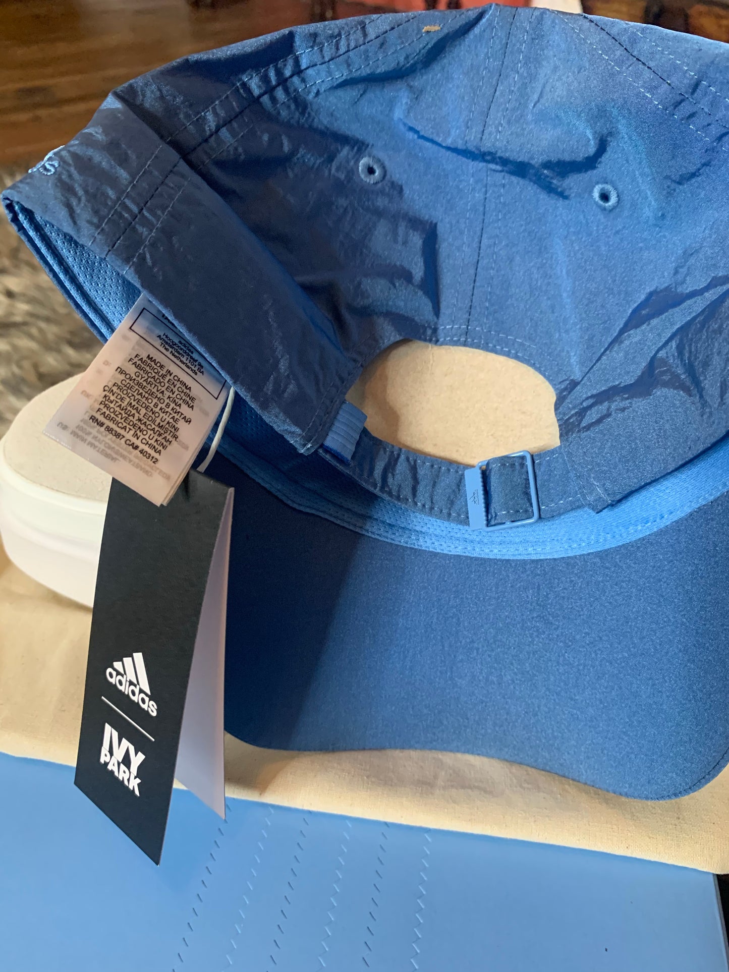 Adidas x Ivy Park Baseball Cap Blue Hat