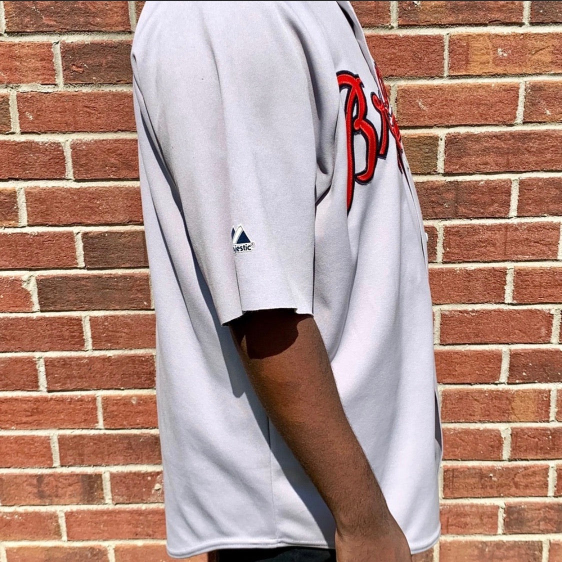Atlanta Braves vintage MLB majestic jersey
