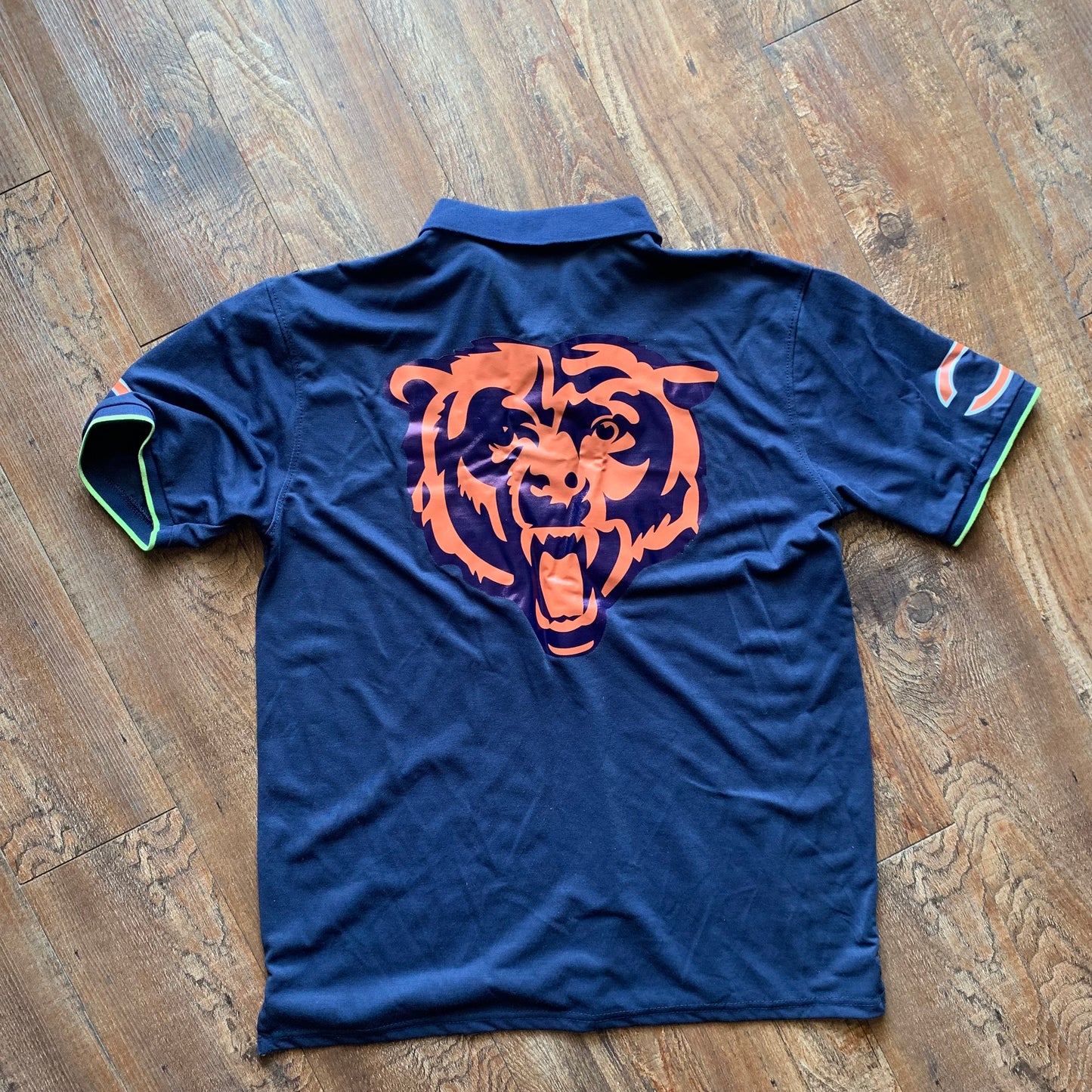 Chicago bears nfl blue collar shirt