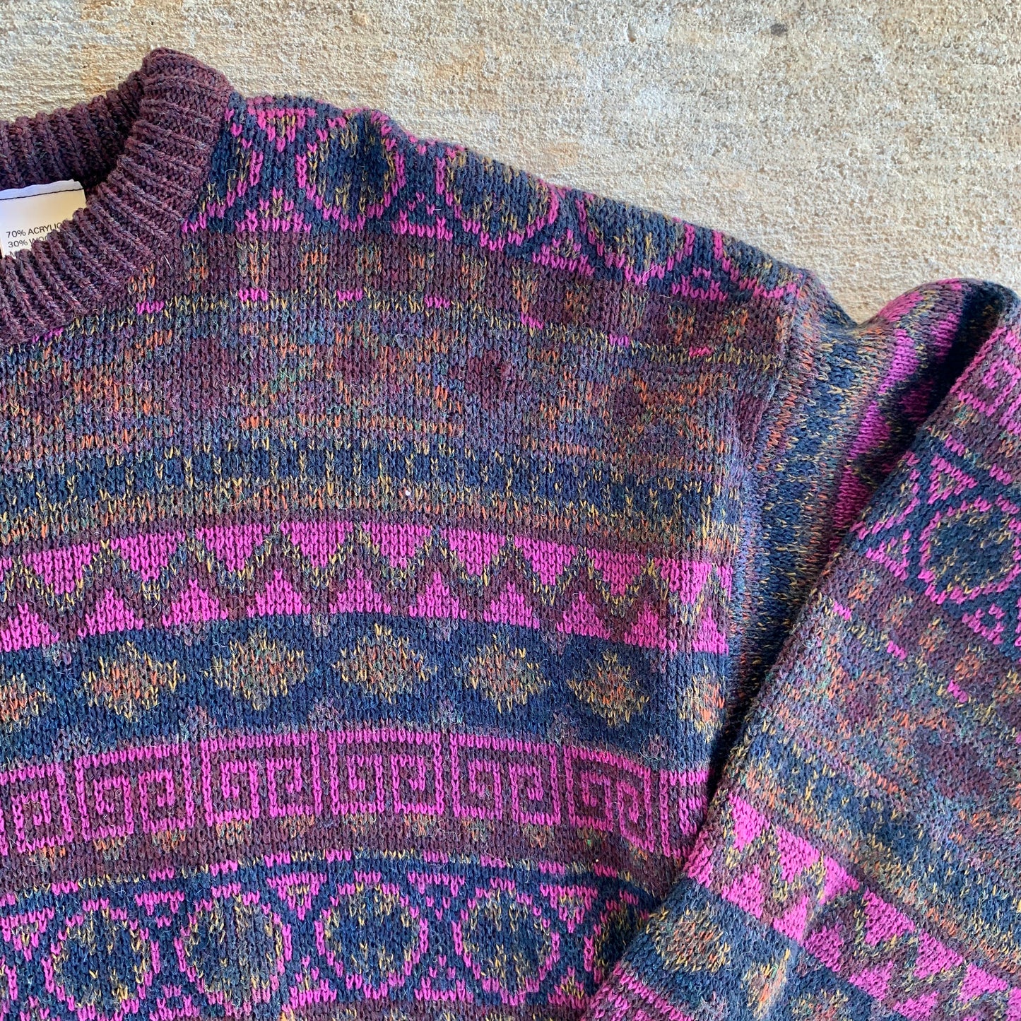 Knight Bridge vintage men’s brown 90s sweater