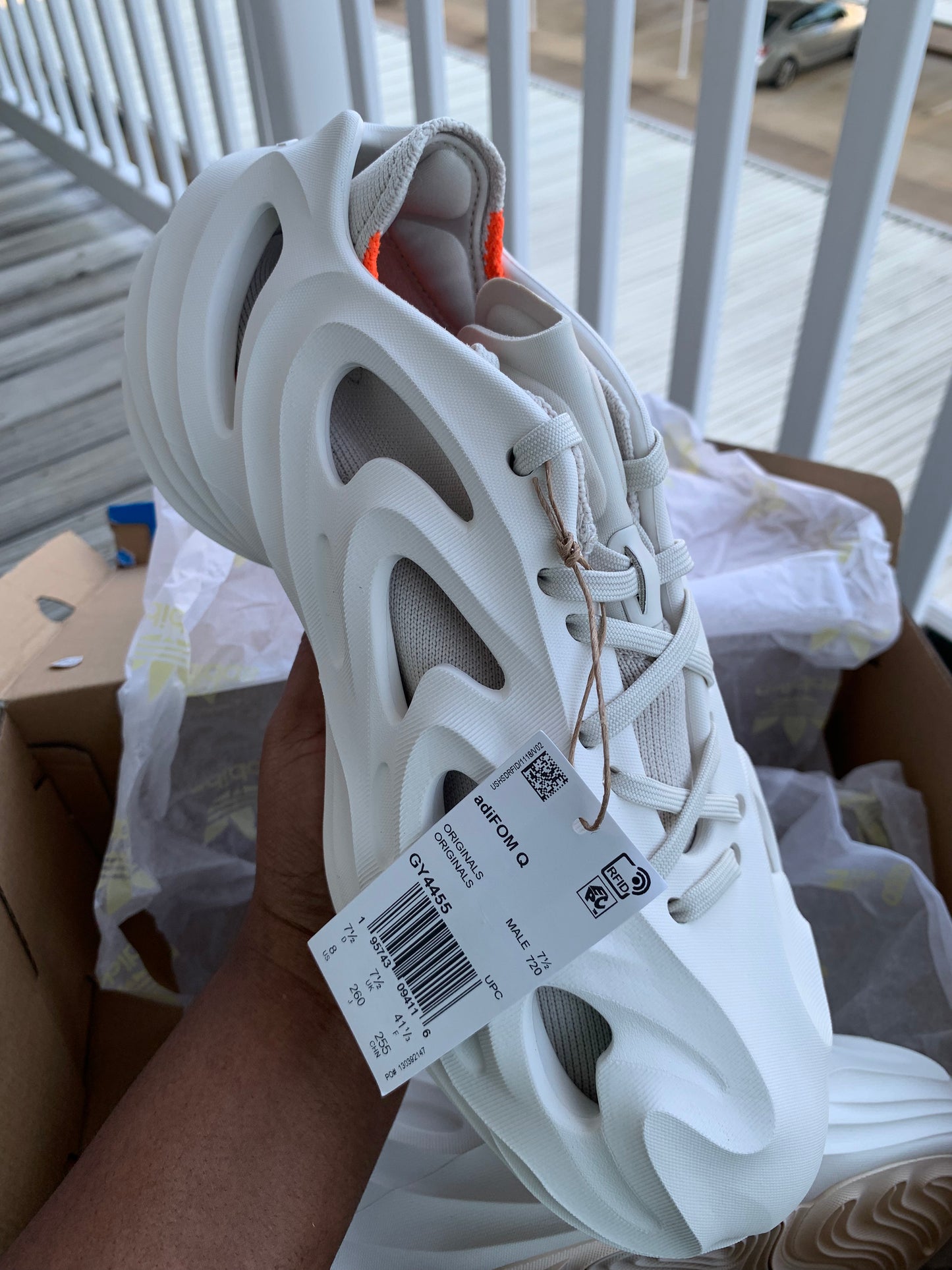 adidas ADIFOM Q 'OFF-WHITE'