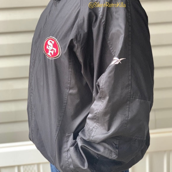 Vintage NFL Pro Line 49ers Reebok Windbreaker
