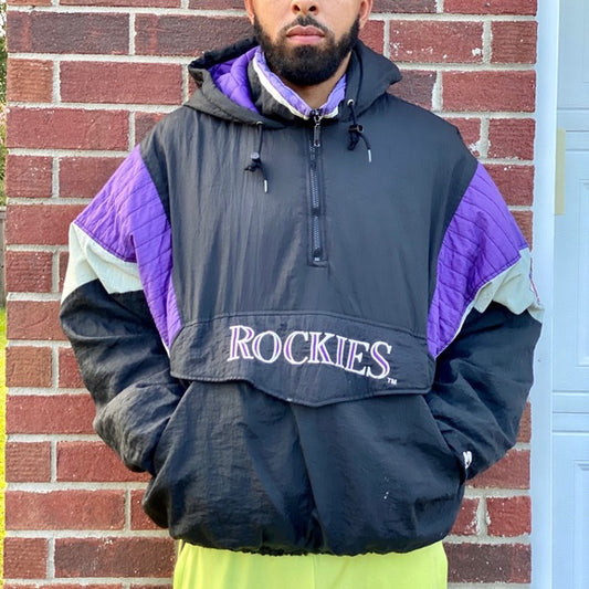 Colorado Rockies Vintage Starter 90’s MLB Jacket