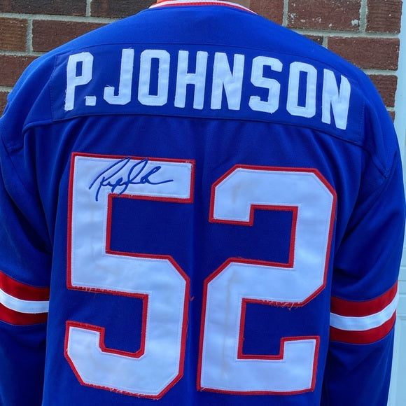 Pepper Johnson Mitchell & Ness NY Giants 52 Jersey