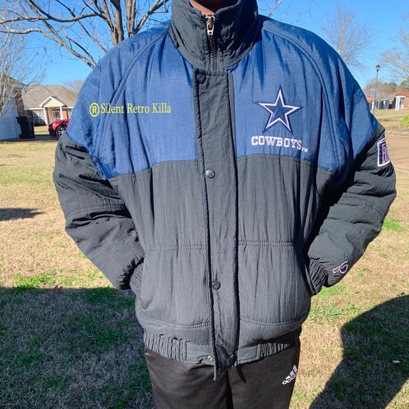 Vintage Pro Player Dallas Cowboys Puffer Jacket